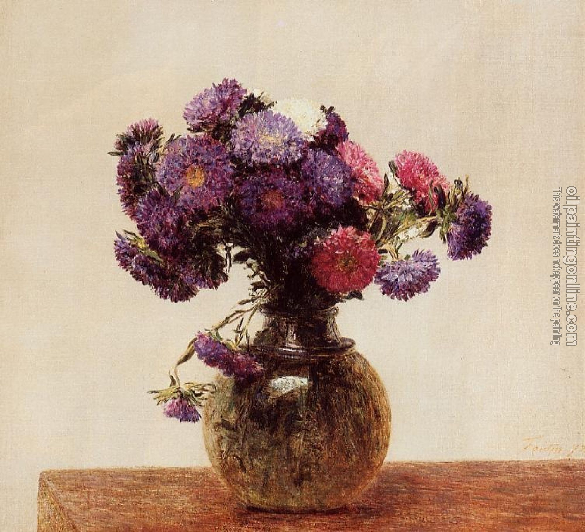 Fantin-Latour, Henri - Queens Daisies